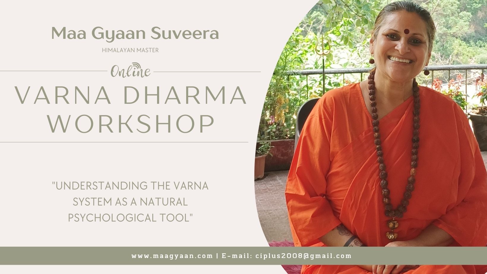 Varna Dharma Workhop
